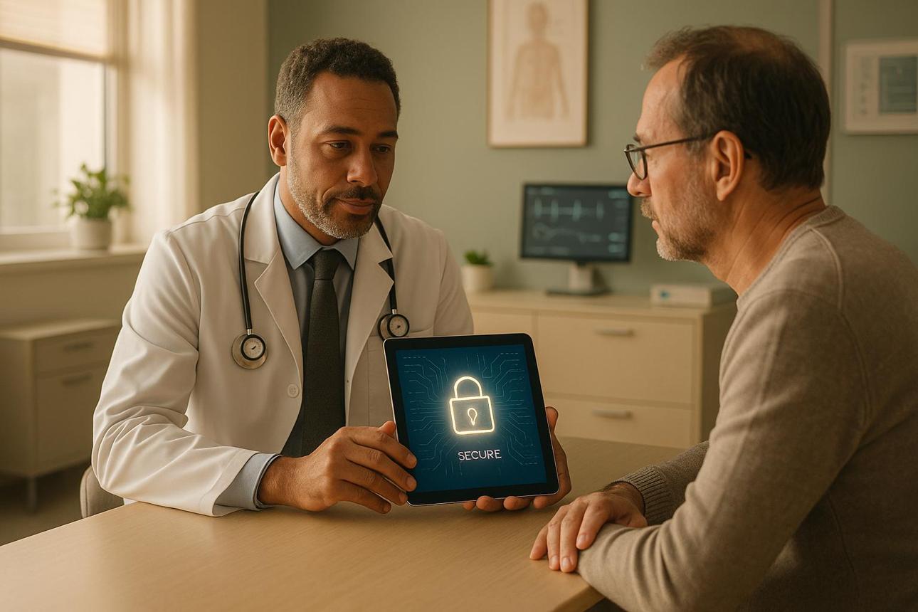 Securely sharing digital wellness records